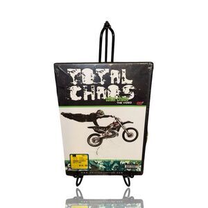 Total Chaos: The Video DVD Motorcycle Stunts Action 2001 Movie: Sealed